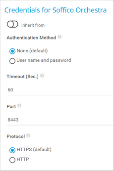 Credentials for Soffico Orchestra Credentials for Soffico Orchestra
