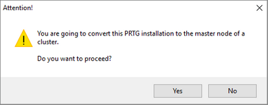 Converting an Installation to a Master Node Converting an Installation to a Master Node