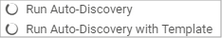 Auto-Discovery Context Menu Auto-Discovery Context Menu