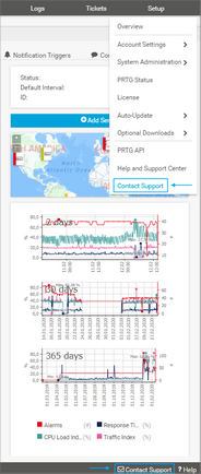 How to Open the Contact Support Form How to Open the Contact Support Form