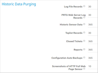 Historic Data Purging Historic Data Purging