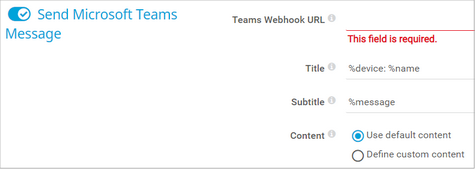 Send Microsoft Teams Message Send Microsoft Teams Message