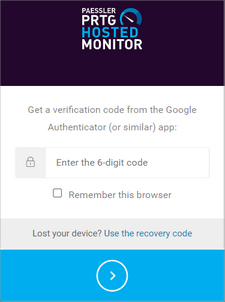Log In With Multi-Factor Authentication Log In With Multi-Factor Authentication