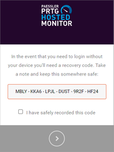 Recovery Code Recovery Code