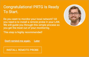 Smart Setup: Install a Remote Probe Smart Setup: Install a Remote Probe