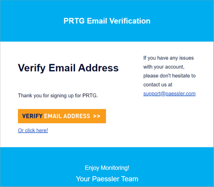 Verify Email Address Verify Email Address