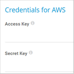 Credentials for AWS Credentials for AWS