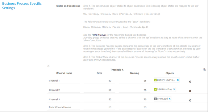 Business Process Specific Settings Business Process Specific Settings