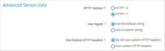 Advanced Sensor Data Advanced Sensor Data