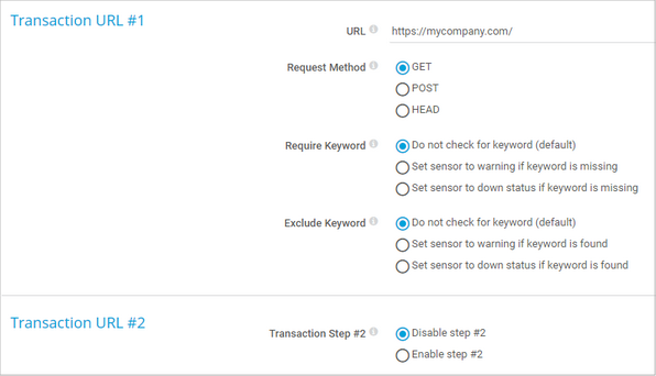 Transaction URL #x Transaction URL #x