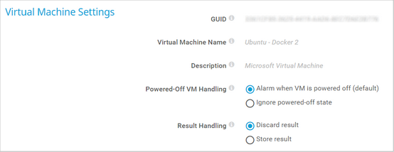 Virtual Machine Settings Virtual Machine Settings