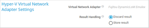 Hyper-V Virtual Network Adapter Settings Hyper-V Virtual Network Adapter Settings