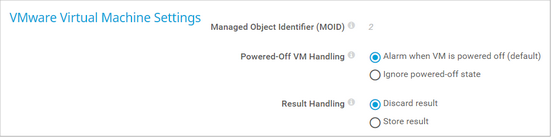 VMware Virtual Machine Settings VMware Virtual Machine Settings