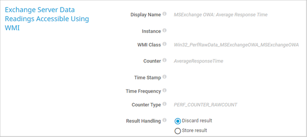 Exchange Server Data Readings Accessible Using WMI Exchange Server Data Readings Accessible Using WMI